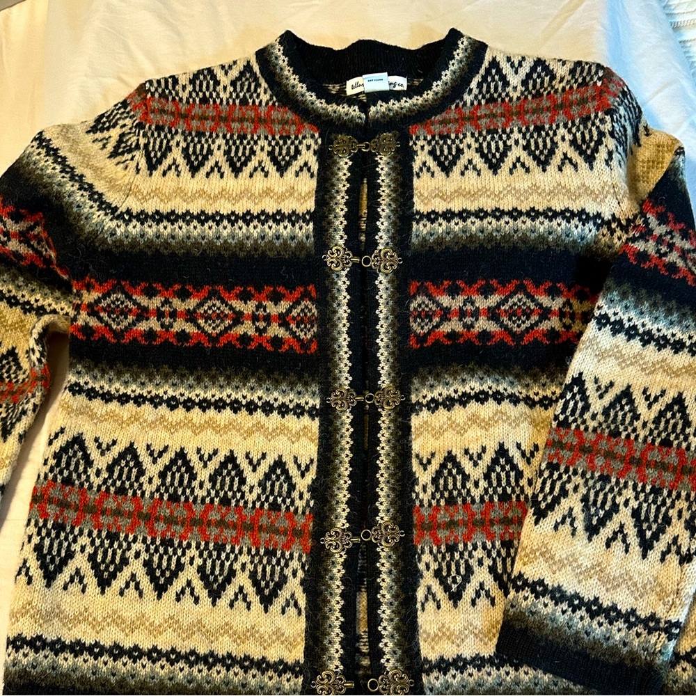 Telluride Clothing Co wool sweater, size M